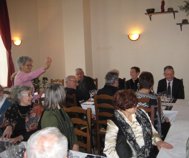 Banquet Légion d'Honneur P'tit Bistrot Villaines-la-Gonais